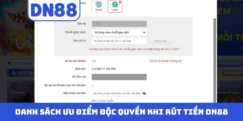 Rút Tiền DN88 | Hướng Dẫn A-Z Quy Trình Giao Dịch Nhanh Chóng - Pavin