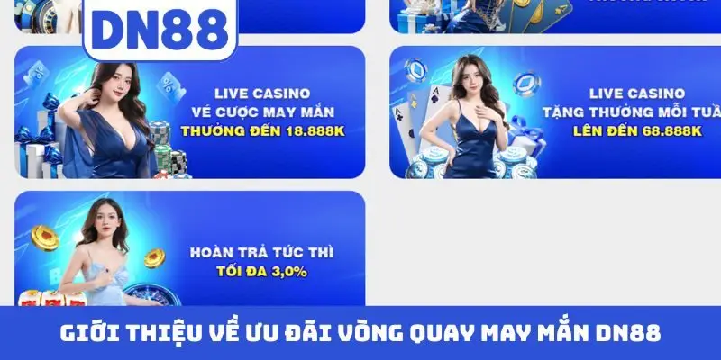 Vòng Quay May Mắn DN88 - Săn Thưởng Cực Dễ, Nhận Quà Khủng - Pavin