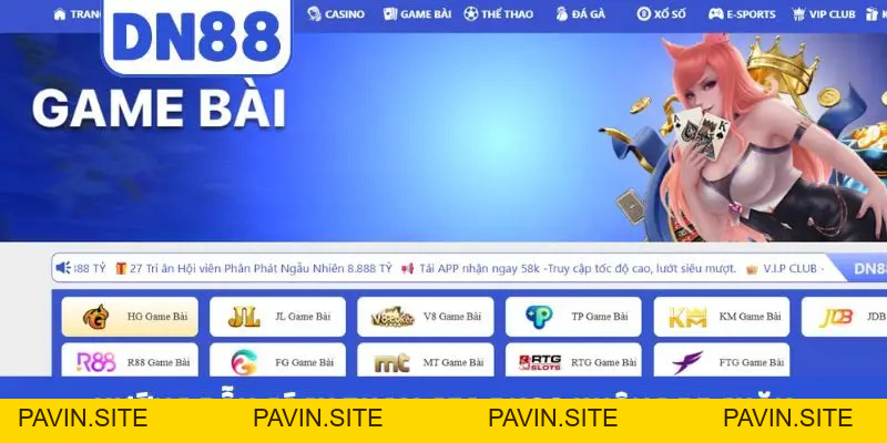 DN88 VIP ✔️Link DN88.COM IOS/APK | Tri Ân +88K Tải App DN 88 - Pavin