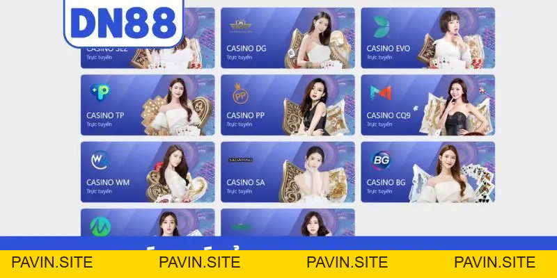 Casino DN88 - Trải Nghiệm Cá Cược Độc Đáo Nhận Nhiều Ưu Đãi - Pavin